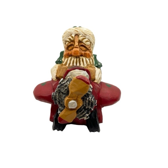 Vintage David Frykman 1997 "Santa Flying A Plane" Coyne’s & Company DF1074 EUC - Picture 3 of 9